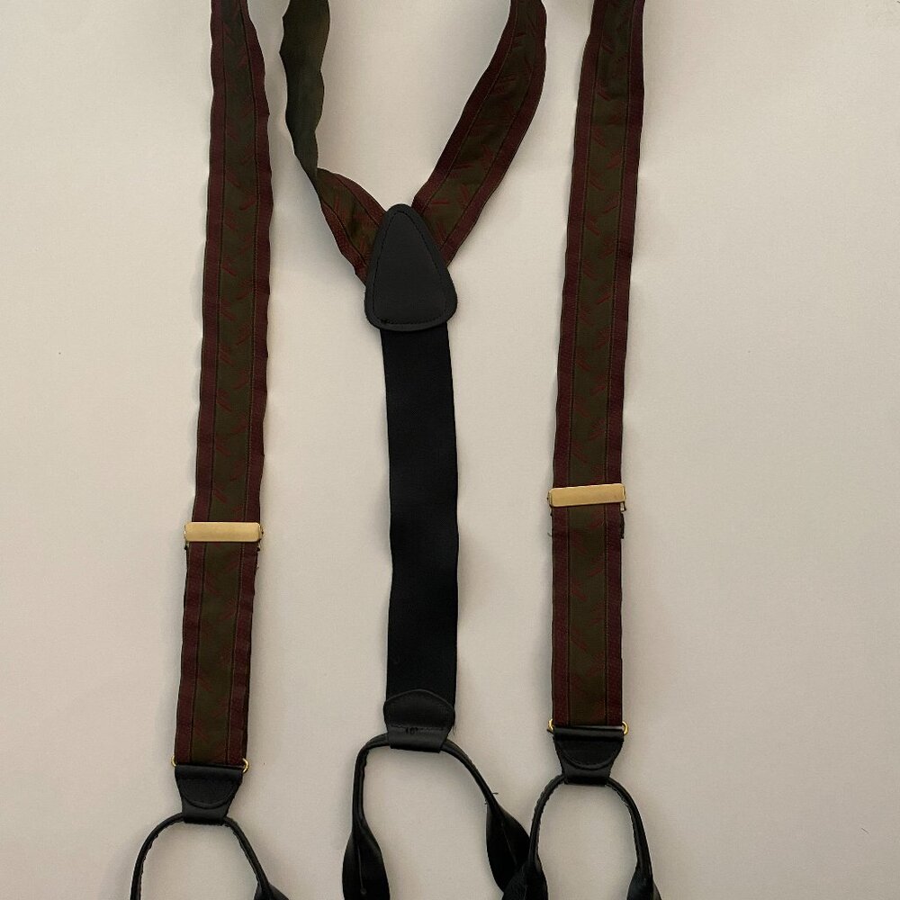VINTAGE 3 SUSPENDERS.